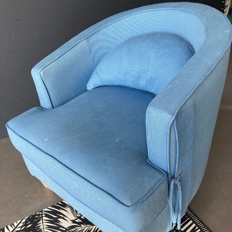 DE FIL EN AIGUILLE Tissu Dameublement Henon Refection De Fauteuils 1