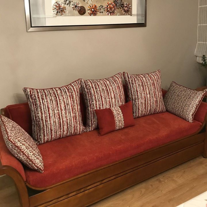 DE FIL EN AIGUILLE Tissu Dameublement Henon Refection De Fauteuils 9