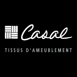 DE FIL EN AIGUILLE Tissu Dameublement Henon Casal Logo