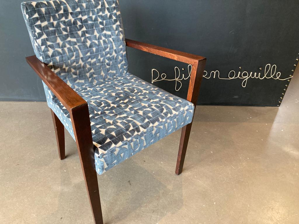 De Fil En Aiguille Tissu Dameublement Henon Fauteuil 15