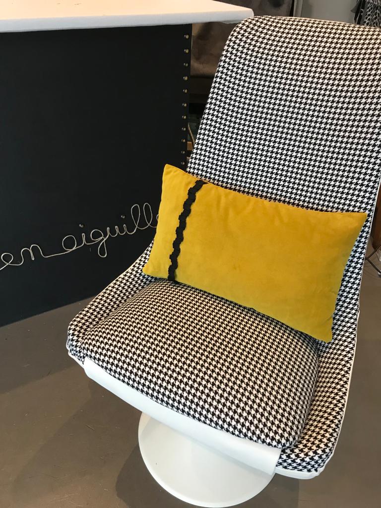 De Fil En Aiguille Tissu Dameublement Henon Fauteuil 2