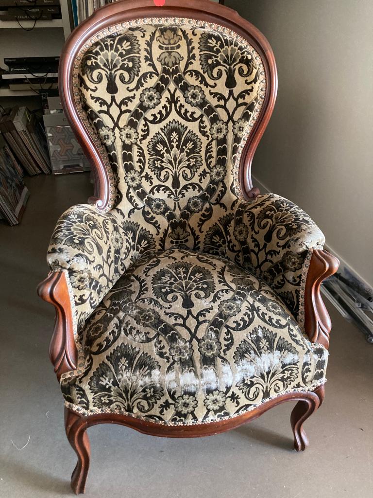 De Fil En Aiguille Tissu Dameublement Henon Fauteuil 26