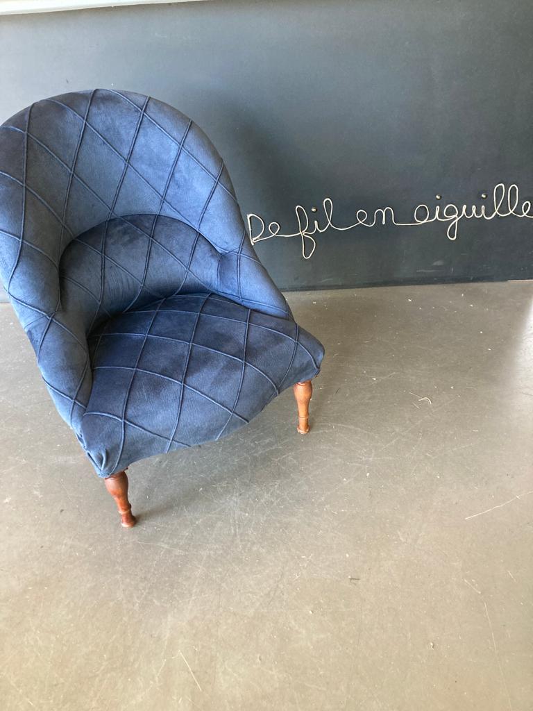 De Fil En Aiguille Tissu Dameublement Henon Fauteuil 31